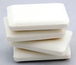 GoJo #1865-04 () 055241 ach Hand ar Soap White bar, 85 g, unwrapped,