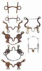 metal mounts (8) 100-150 87 FOUR PAIRS OF PERUVIAN BRASS AND WHITE METAL STIRRUPS, 18TH AND 19TH CENTURIES 86 each of characteristic form, the first cast with shell ornament (patinated); the second