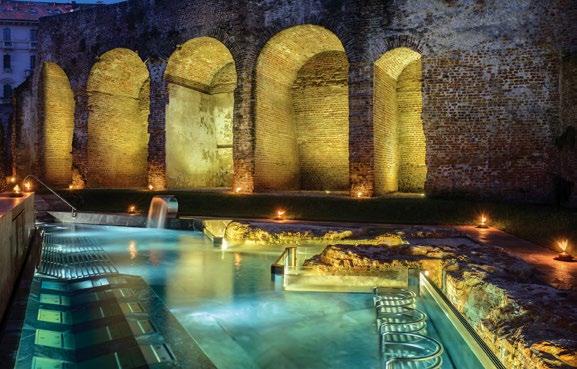 n piazza edaglie d ro, in the heart of the orta omana district (which is confusing since it has nothing to do with the oman era), you ll find a wellness centre featuring open-air baths surrounded by