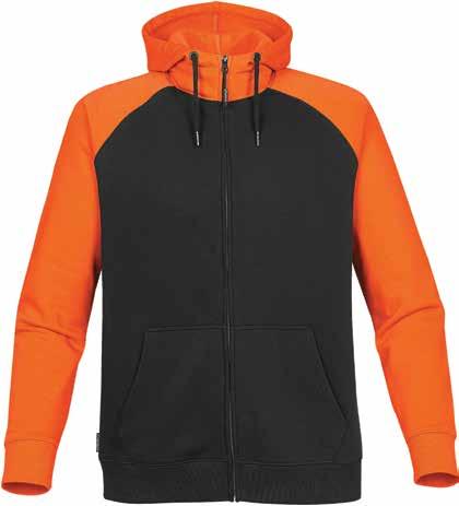 5XL) WOMEN S XS-2XL Bright Electric Orange Body and Hood with Sherpa Fleece Lining Flat Drawcord