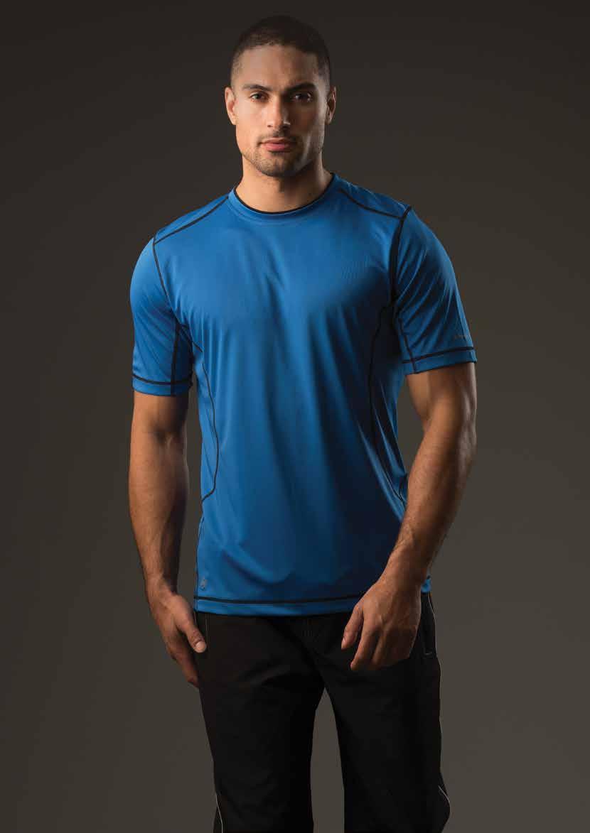 TEES TEES ECLIPSE PIQUE TEE PGT-1 / PGT-1W H2X-DRY Moisture Management Anti-Snag Fabric UVR Sun Protection Crew Neck with Self Fabric Collar