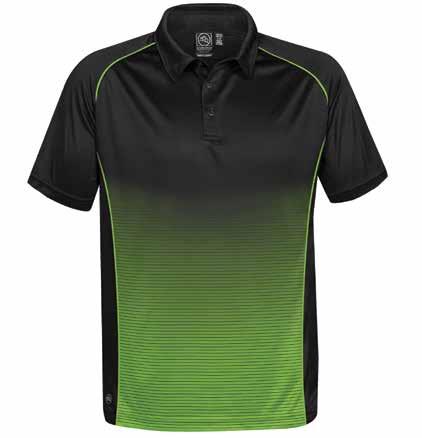 PERFORMANCE POLO OPX-1 / OPX-1W H2X-DRY Moisture Management Anti-Snag Fabric UVR Sun Protection 3-Button Placket Mesh Piping Along Placket and Back Yoke
