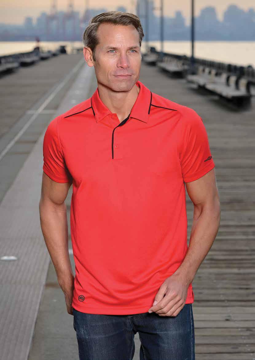 POLOS POLOS LIQUID COTTON POLO CTP-1 / CTP-1W Anti-Snag Fabric UVR Sun Protection Rib Knit Collar 3-Button Placket (M s) Mechanical Stretch SIZES: