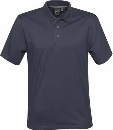Protection Classic 3-Button Placket (M s) Mechanical Stretch 1x1 Rib Knit Collar and Cuff INERTIA SPORT POLO XP-1 / XP-1W H2X-DRY Moisture