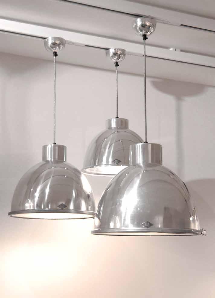 The Giant Range Inspired by traditional factory fittings, metal pendant shades bring a cleanlined, industrial flavour.