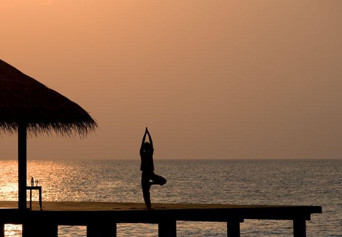 ACTIVE WELLNESS PRIVATE YOGA CLASSES Private classes with a maximum of 2 guest Private group classes with a maximum of 6 guests Yoga: 07:00-19:00 $75 $139 SUNRISE / SUNSET YOGA Performing yoga at