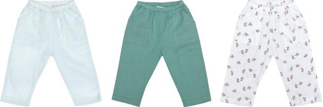 BABY BOY trousers emile Pantalon avec un élastique à la taille et de grandes poches plaquées.