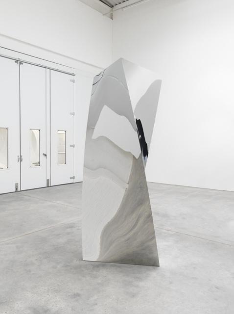 Non-Object (Triangle Twist), 2014 Stainless Steel, 250 cm Photo by Dave Morgan, Image Anish Kapoor, Image provided by Kukje Gallery The first and primary grouping of works is a series of his new and