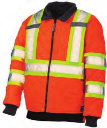 Sizes: S - 5XL s432 Quilted safety jacket simple, warm,