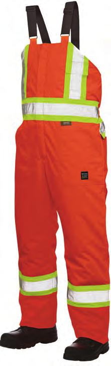 40 s798 lined safety overall Stand Up to the Cold Made from 300D