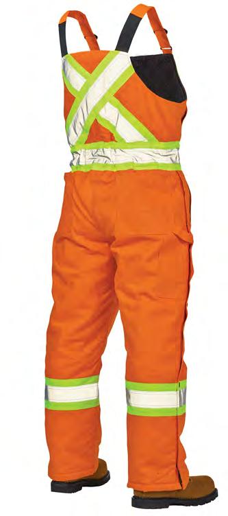 42 s757 Cotton Duck Insulated Safety Overall fit for warmth Work King Safety s Cotton Duck Insulated Safety Overall features