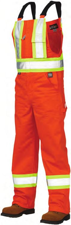 43 s769 unlined safety overall bright, not bulky The Work King