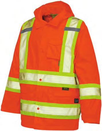 51 S372 / S374 300D Safety Rain wear Full, dry coverage The 300D Safety
