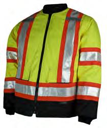 31 s187 Waterproof/ Breathable Safety 4-IN-1 Ripstop Jacket stay dry, stay safe