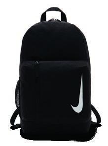 NIKE CLUB TEAM BACKPACK PITCH-READY STORAGE. Front pocket provides ball storage.