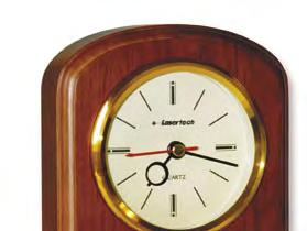 Sentinal Mantle Clock superbly crafted from american elder, this