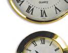 book supplied in packets of 12 assorted 38mm Insert Clock metal bezel clock suitable for inserting into wood