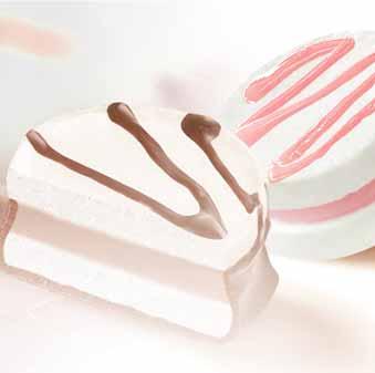 chocolate (1x50g) Tago Delice meringue with strawberry