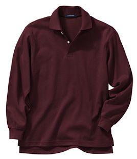 50 Soft, 100% cotn interlock Won t shrink out of fit Won t pill or fade, wash after wash Stains wash out easier black, burgundy, chambray blue, classic navy, cobalt, deep purple,