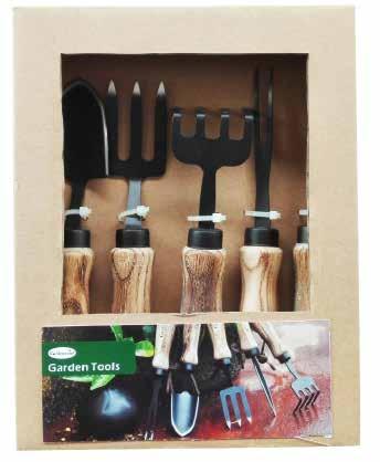 w/s Copper Garden Tool Set Contains 1 x Hand Trowel, 1 x Hand Fork and 1 x
