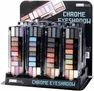 For Your Eyes Chrome Eyeshadow Display Display