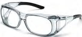 EYE PROTECTION Over-the-Glass Protective Eyewear We recognize that many customers have a need for over-the-glass protective eyewear, either for their employees who wear prescription glasses every day