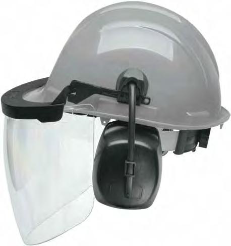 HEAD/FACE PROTECTION Add face and hearing protection with ELVE QuickSnap System in Only ELVE allows you to add
