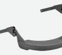 SA-29 SA-93 QS-29 Visor Brackets ELVE Visor Brackets (VB-10 and VB-30) are designed to permit mounting of our full face shield line to most major brands of safety caps and allows simultaneous use of