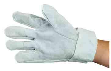 10 32oz -1095K per 10 10 910g -1540K Hot Mill Gloves Canvas fleece double palms,