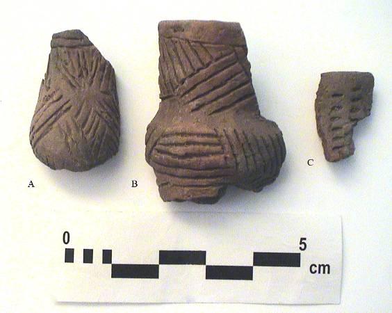 The Archaeology of the Holly Site (BcGw-58) Page 91 3.3.1.4 Barrel Plain Twenty-two bowl fragments are of the Barrel Plain type, of which one is miniature and will be discussed separately.