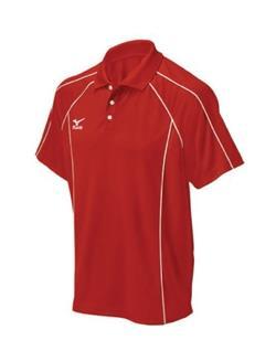 5. MIZUNO Textured Pl G4 MZ0082TD $37 ORDER ONLY NO INVENTORY PRODUCT FEATURES Sizes Available S-XXL Materials: 100% Plyester Features: Embridered Mizun Runbird lg n the right chest.