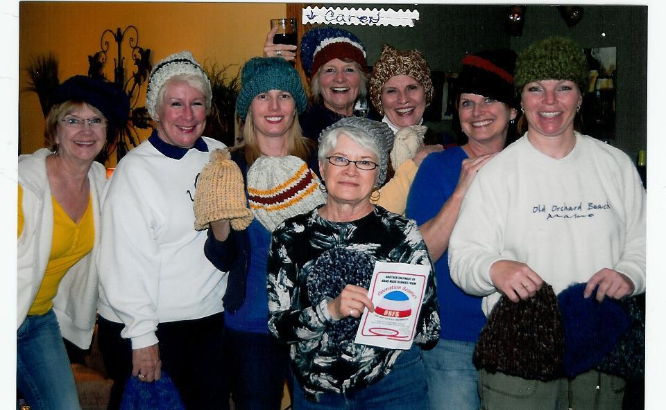 4 Meet the Nasty Knit Wits in Peoria, Arizona. If all the self proclaimed Nasty knitters look this beautiful this whole world looks a lot different. Don t you agree?