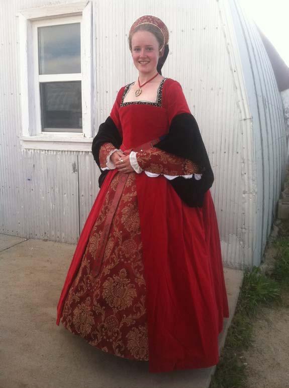 2015 Mid-16th century Henrician court gown This Tudor