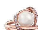 DD2883 $449 Pearls & Diamonds, Rose Gold 8.