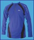 8 CLEARANCE BARGAINS A. Asics Hi-Tec Duotech stretch fabric with warm soft fleece lining. Reflective logo and trims.half zip Royal/ S-M-XL-XXL (rrp 39.99) 15.99 B.