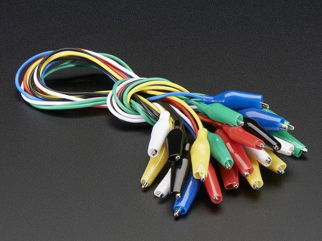 Small Alligator Clip Test Lead (set of 12) $3.95 IN STOCK ADD TO CART Wheel for Micro Continuous Rotation FS90R Servo $2.