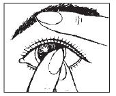 your cornea. 5. Slowly release upper eyelid and gently close your eyes. 6.