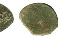 A fourteenth- or fifteenth-century metalworking die (HAMP-8A5E03) from Hursley, Hampshire (43.95 x 35.2 x 3.2mm).