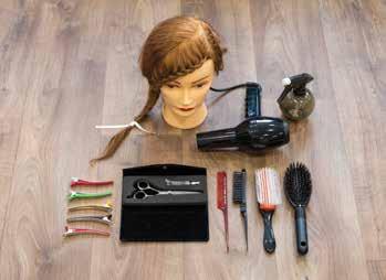 your Cut Above Hairdressing Kit packed with professional hairdressing equipment, including