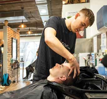 Course content The old school: Scissor and clipper cutting, beard and moustache shaping and