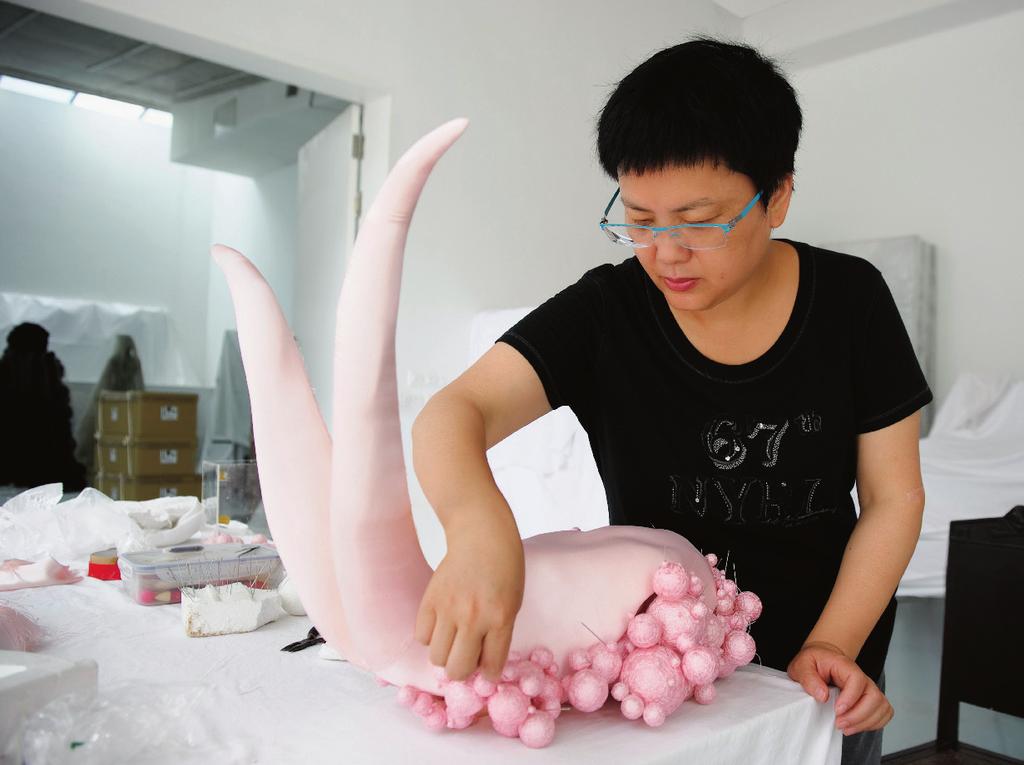 LIN TIANMIAO WITH A RETROSPECTIVE AT THE ASIA SOCIETY AND A CHELSEA GALLERY DEBUT, ONE OF CHINA S LEADING ARTISTS RETURNS IN TRIUMPH TO NEW YORK, THE CITY THAT FIRST NURTURED HER ART BY MADELEINE O
