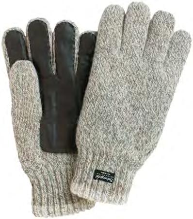 NATURAL 42160-40 Ragg wool glove, grain goatskin