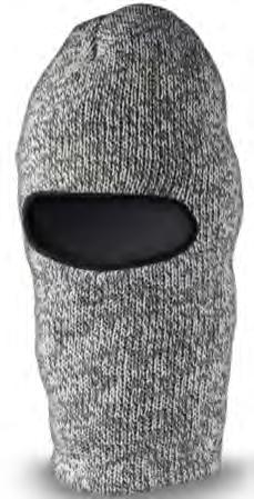 KNIT HATS 71600 Fleece-lined ragg wool face mask.