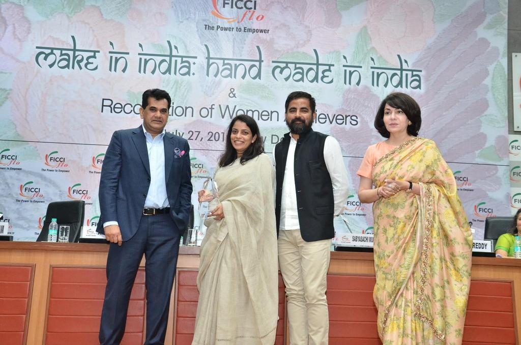 Make in India: Hand Made in India Recognition of Women Achievers