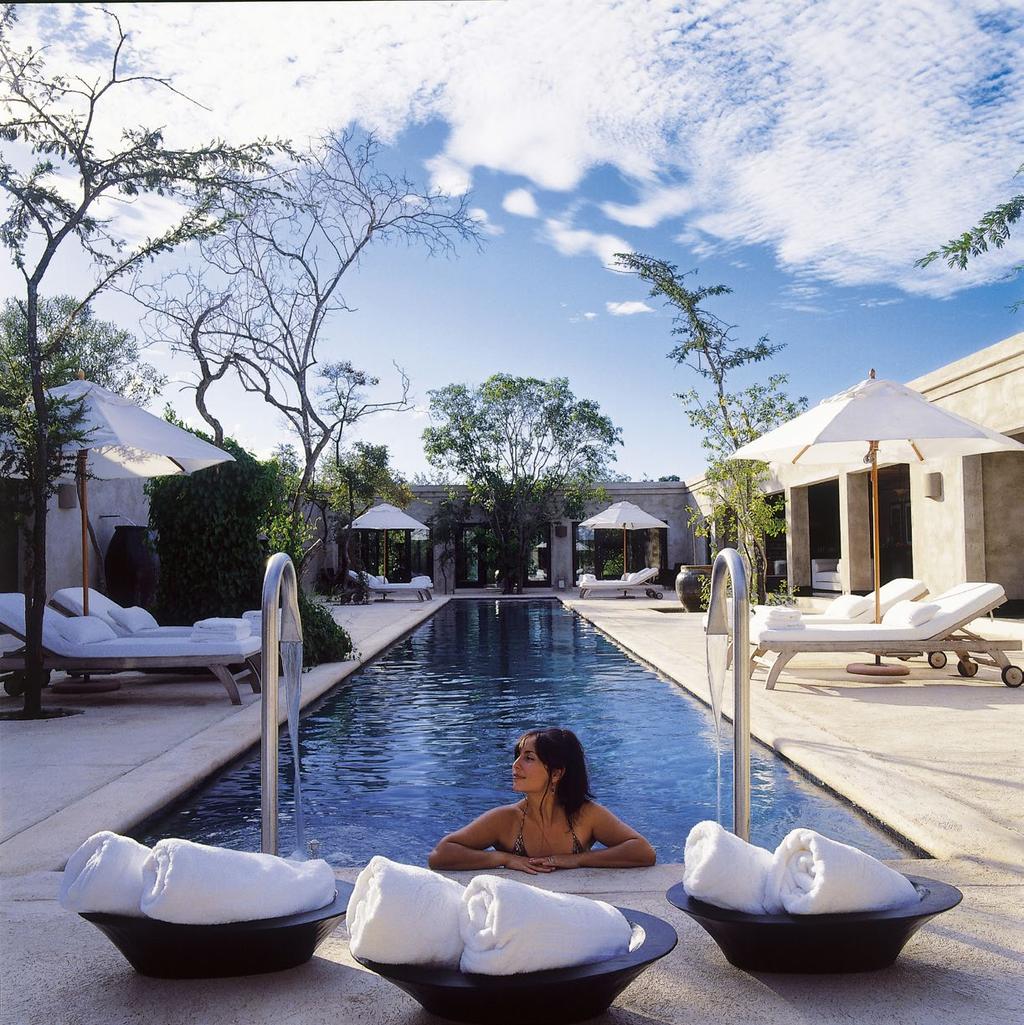 Royal Malewane is home to one of the most exclusive spas on the continent, providing world-class treatments.