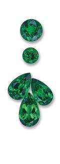 Among the most notable presentations is a fanciful suite of three earring sets arranged with different shapes and hues of gems including tanzanite and tsavorite, and various colours of tourmalines: a