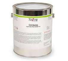 DA Series Nylon and Flock Screen Ink & DA Accelerator (2 Part) Highly opaque and extremely flexible and elastic inks for printing and flocking most synthetic and natural textiles, includes waterproof