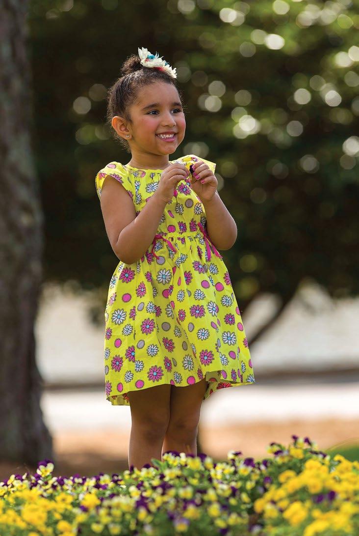 This page: Dot Floral Dress, $42, Rosie Olive Designs Opposite