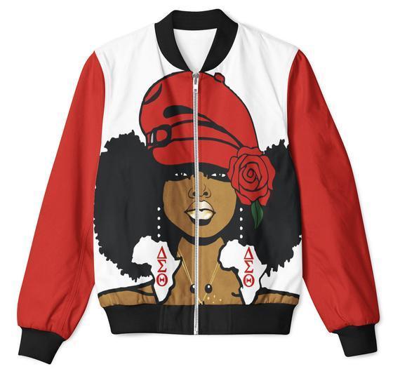 DST Afro Jacket Price: $99 DST Afro Beauty Zip Up Jacket.