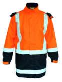 00 Must be safety boots & non-slip High Visibility Waterproof Jacket For